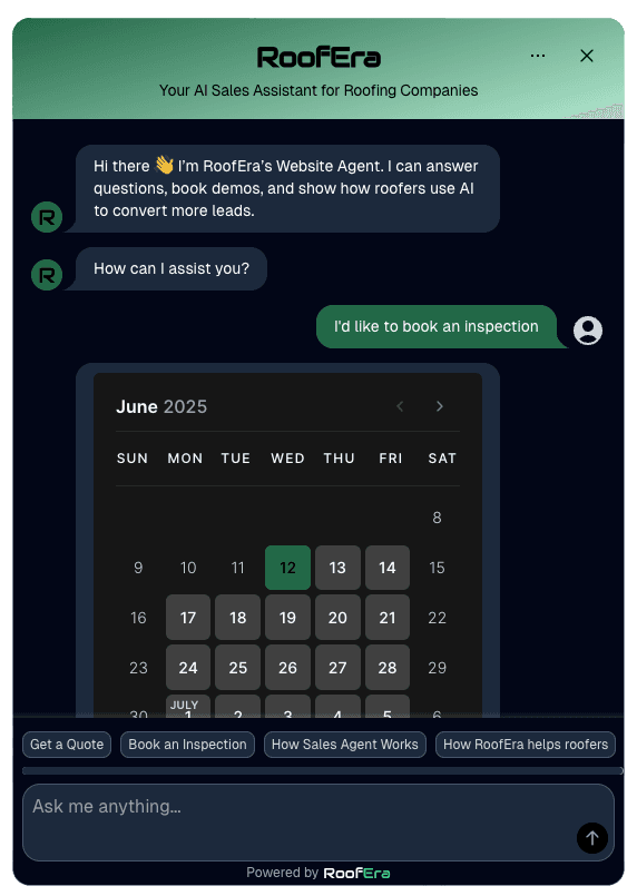 RoofEra Website Agent